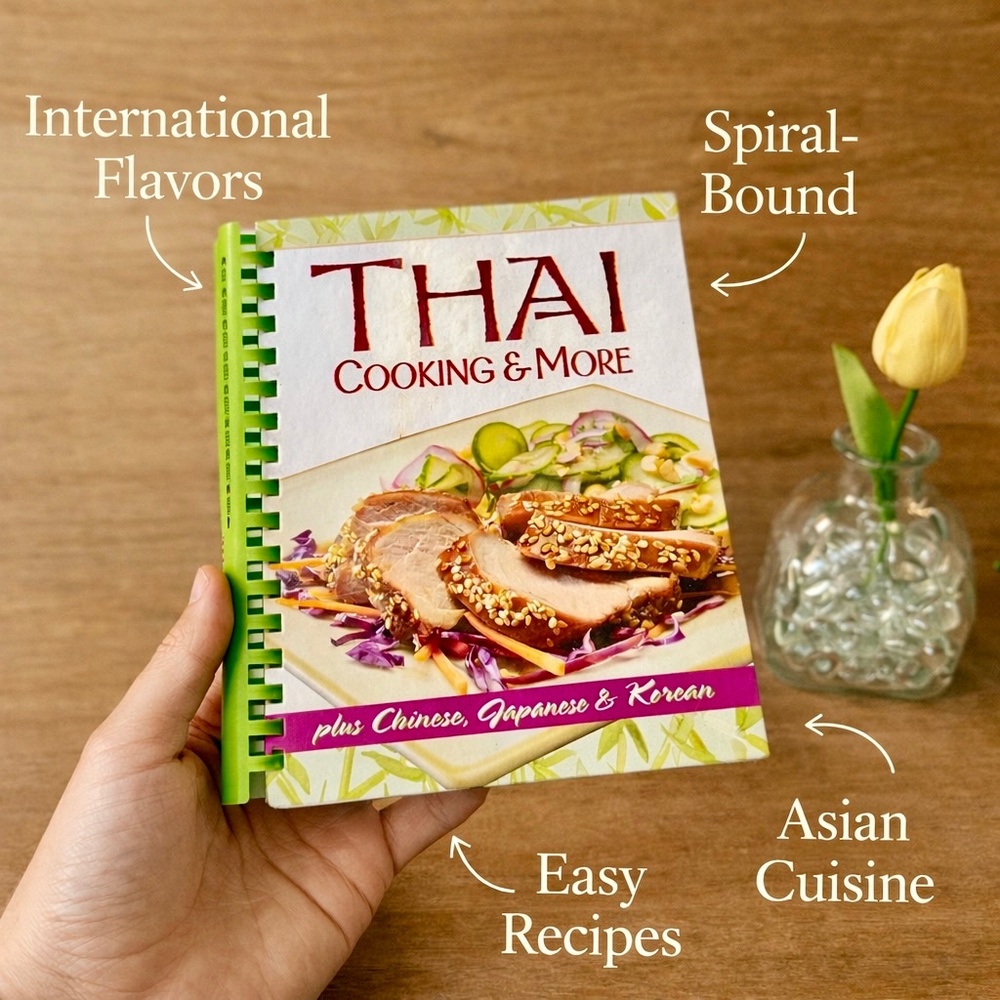 Thai Cooking &‎ More Spiral Cookbook Asian Recipes
